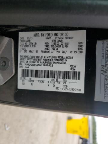 2015 FORD TRANSIT CO - NM0GE9G75F1202422