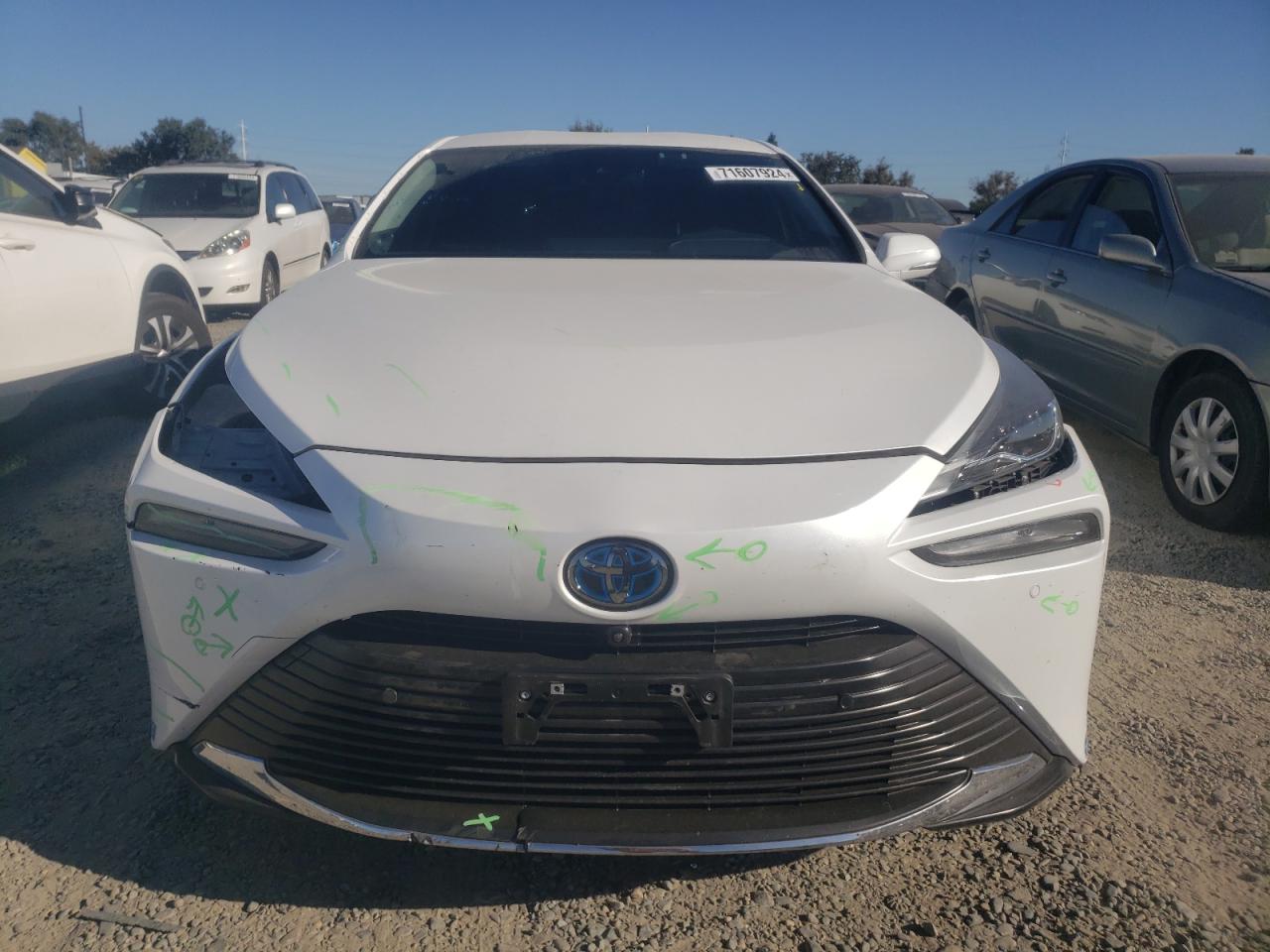 Lot #2994068252 2021 TOYOTA MIRAI XLE