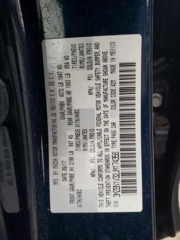 VIN 3MZBN1V32JM174358 2018 Mazda 3, Touring no.12