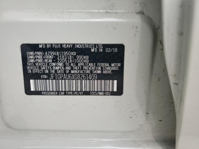 2016 SUBARU IMPREZA SP JF1GPAU6XG8261409