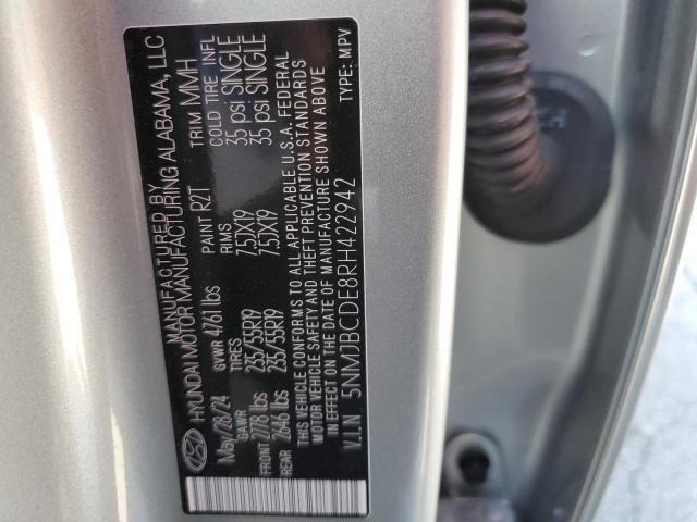 2024 HYUNDAI TUCSON SEL - 5NMJBCDE8RH422942