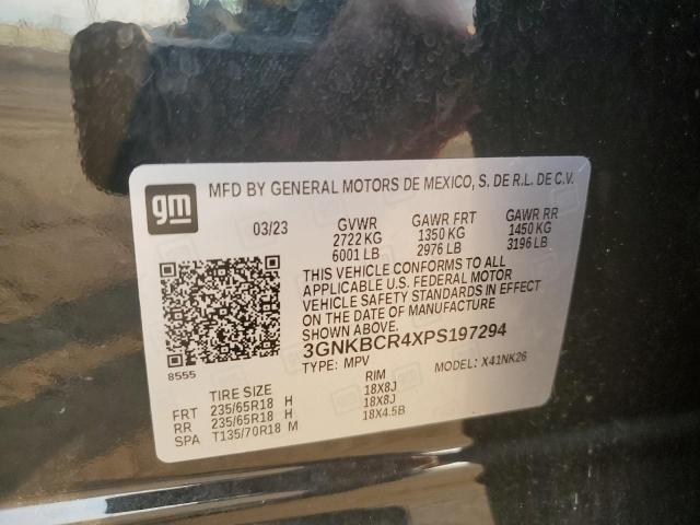 2023 CHEVROLET BLAZER 2LT - 3GNKBCR4XPS197294