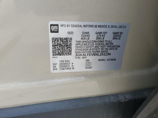 2022 GMC TERRAIN AT 3GKALYEV6NL251134