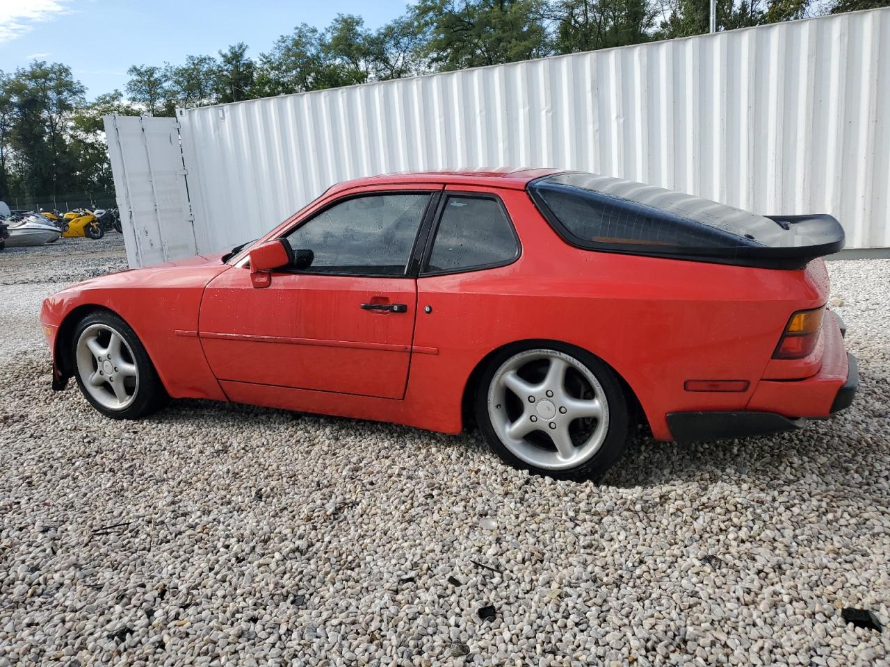 PORSCHE 944 1985 red  gas WP0AA0945FN453548 photo #3