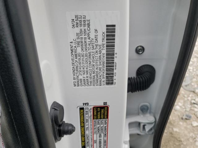 2024 HONDA RIDGELINE - 5FPYK3F55RB017416
