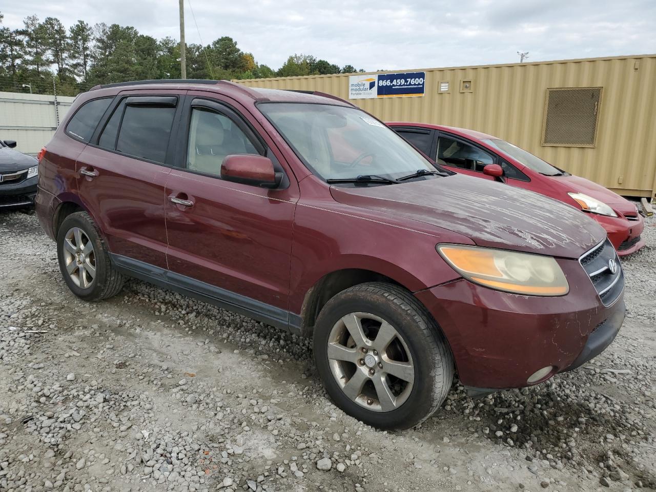 Lot #2860291046 2009 HYUNDAI SANTA FE S