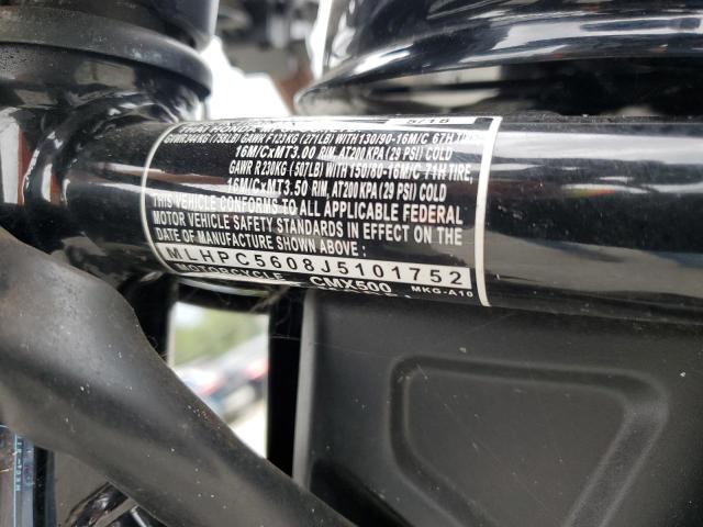 2018 HONDA CMX500 MLHPC5608J5101752