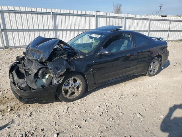 PONTIAC GRAND AM G 2004 black  gas 1G2NW12E44M615317 photo #1