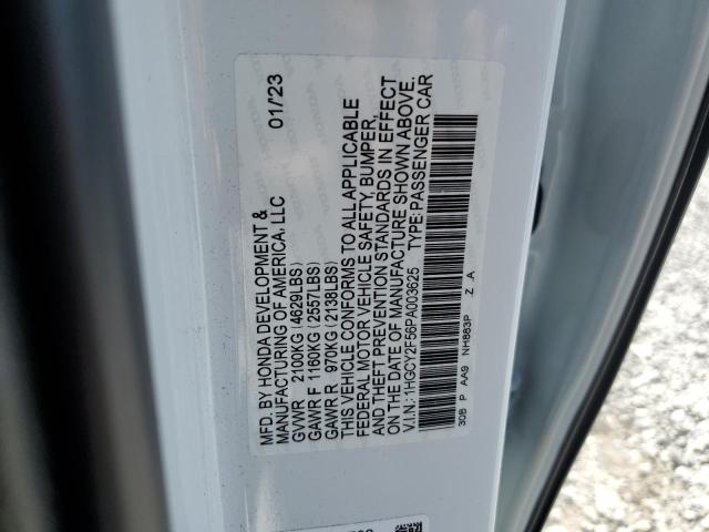 2023 HONDA ACCORD HYB - 1HGCY2F56PA003625