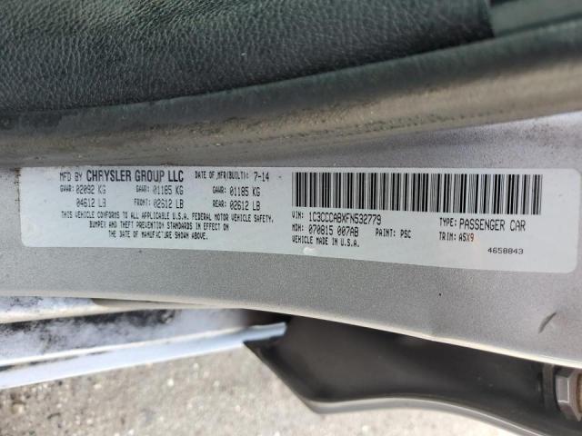 2015 CHRYSLER 200 LIMITE - 1C3CCCABXFN532779