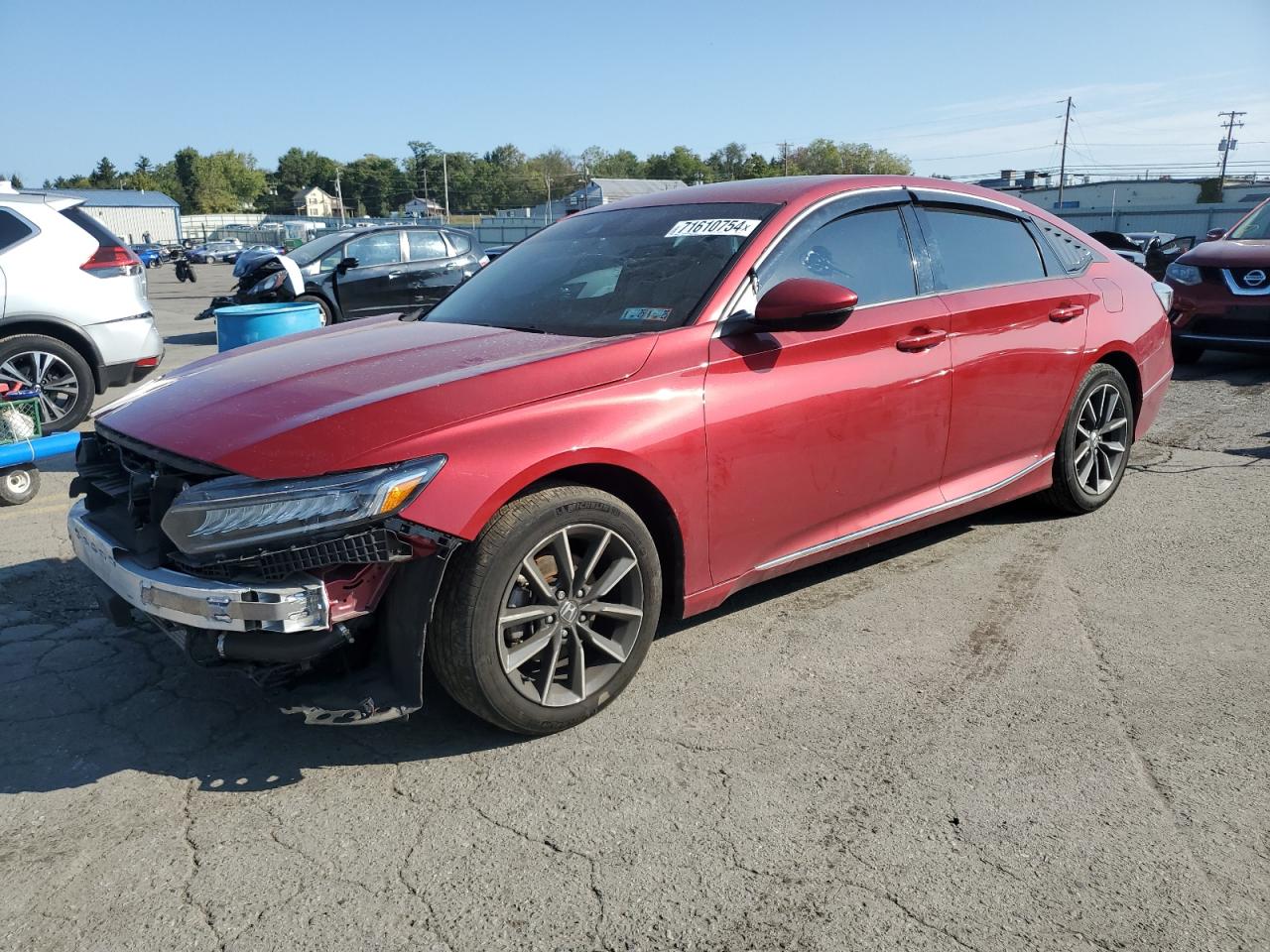 1HGCV1F55MA015473 HONDA ACCORD EXL 2021