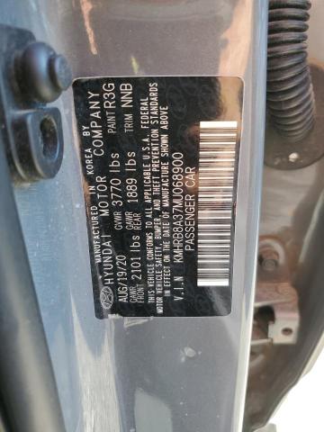 2021 HYUNDAI VENUE SE - KMHRB8A37MU068900