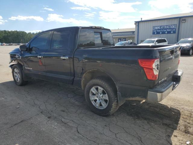 NISSAN TITAN S 2017 black  gas 1N6AA1EJ5HN508744 photo #3