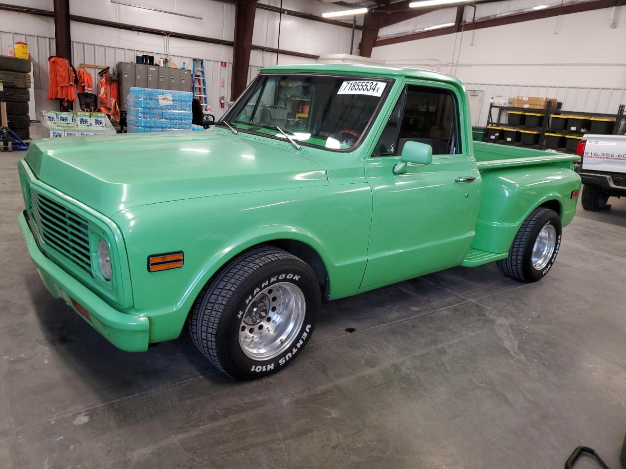 CHEVROLET C-10 1971 green   CS141Z630738 photo #1