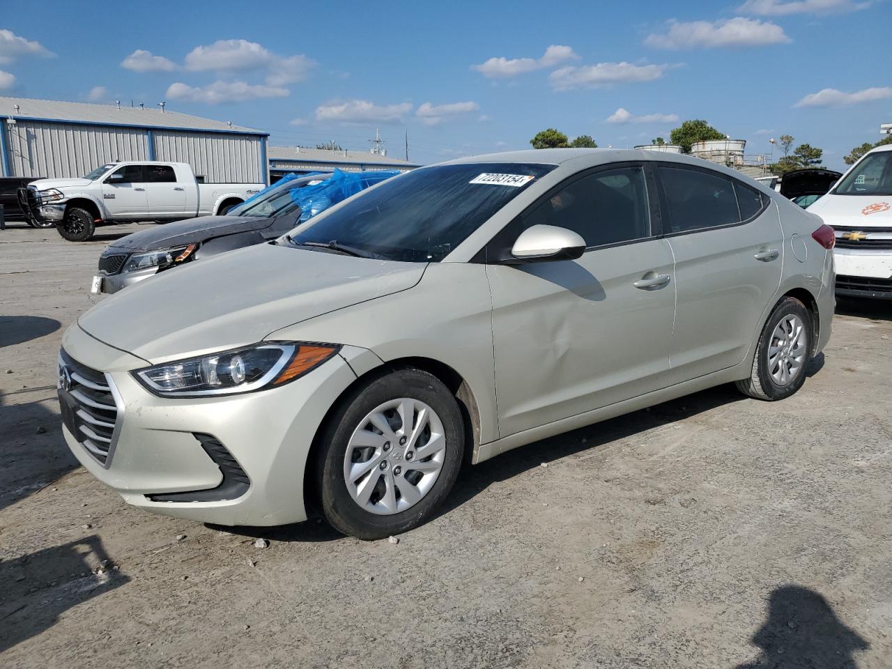 Lot #2842701273 2017 HYUNDAI ELANTRA SE