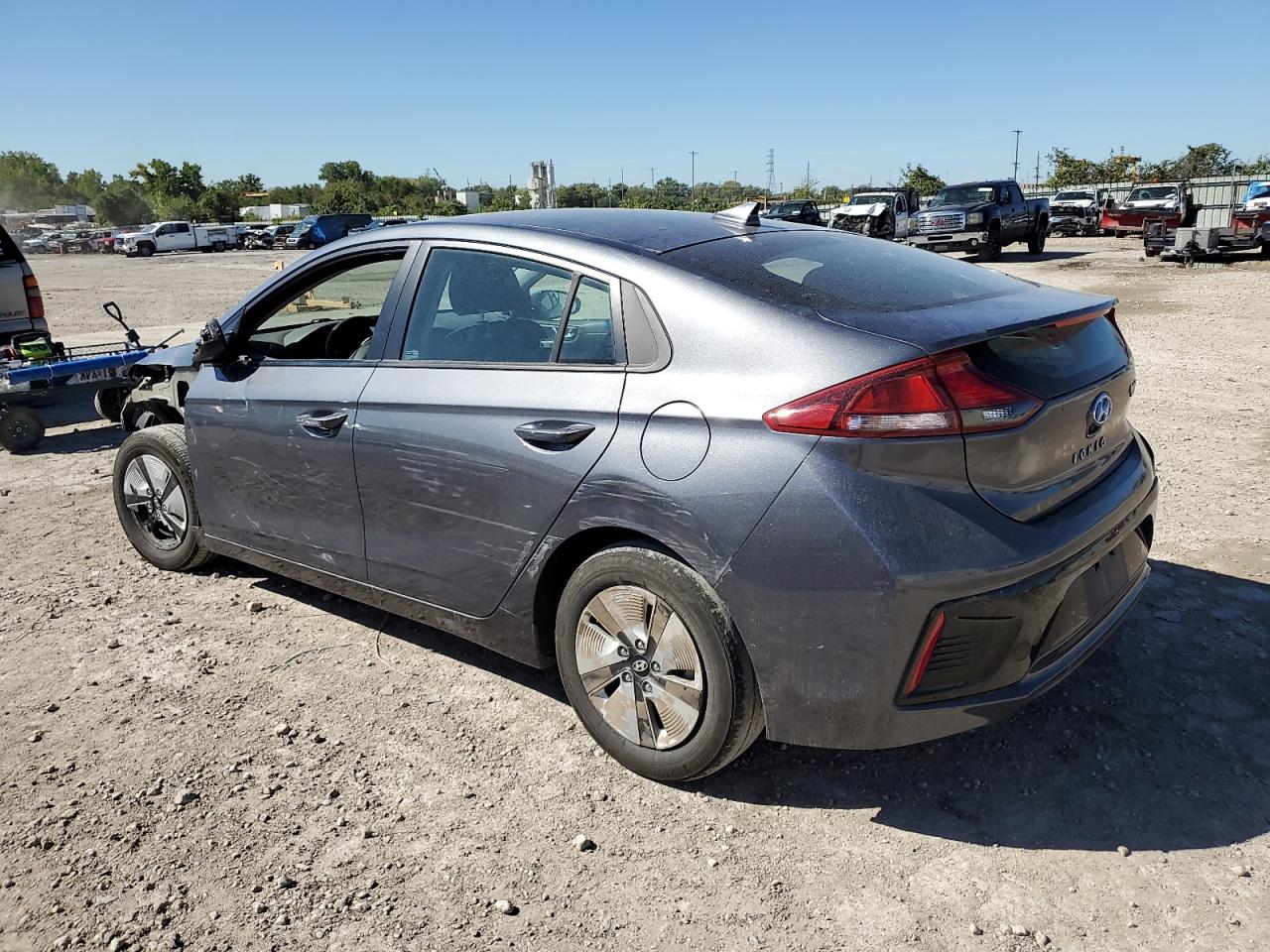 Lot #2998808688 2017 HYUNDAI IONIQ BLUE