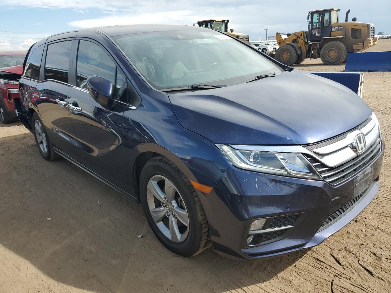 Lot #2921729506 2020 HONDA ODYSSEY EX