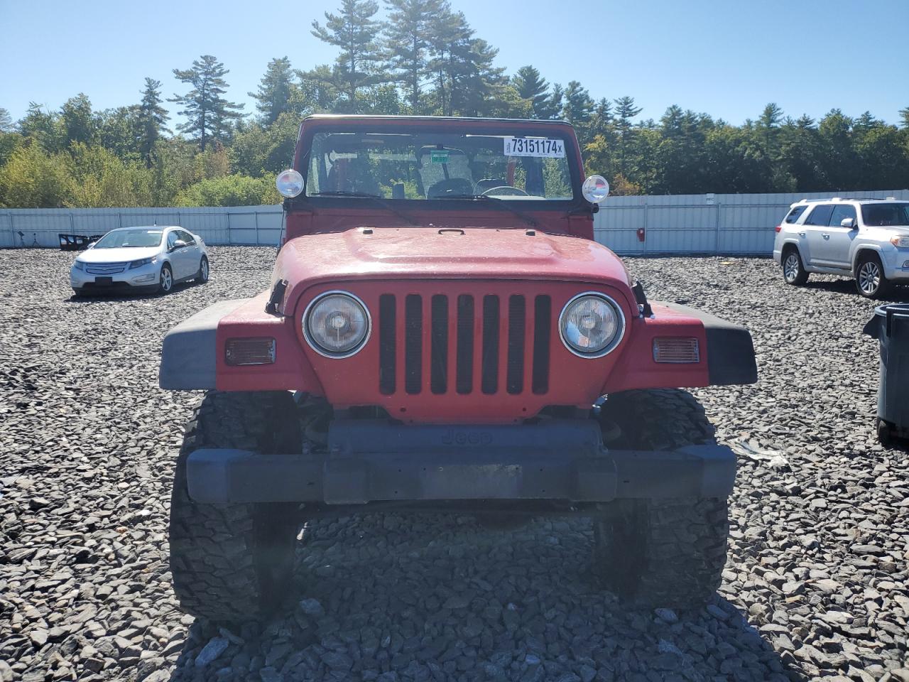 2001 Jeep WRANGLER, SPORT