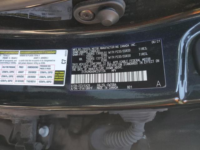 VIN 2T2HZMDA6MC297236 2021 Lexus RX, 350 no.12