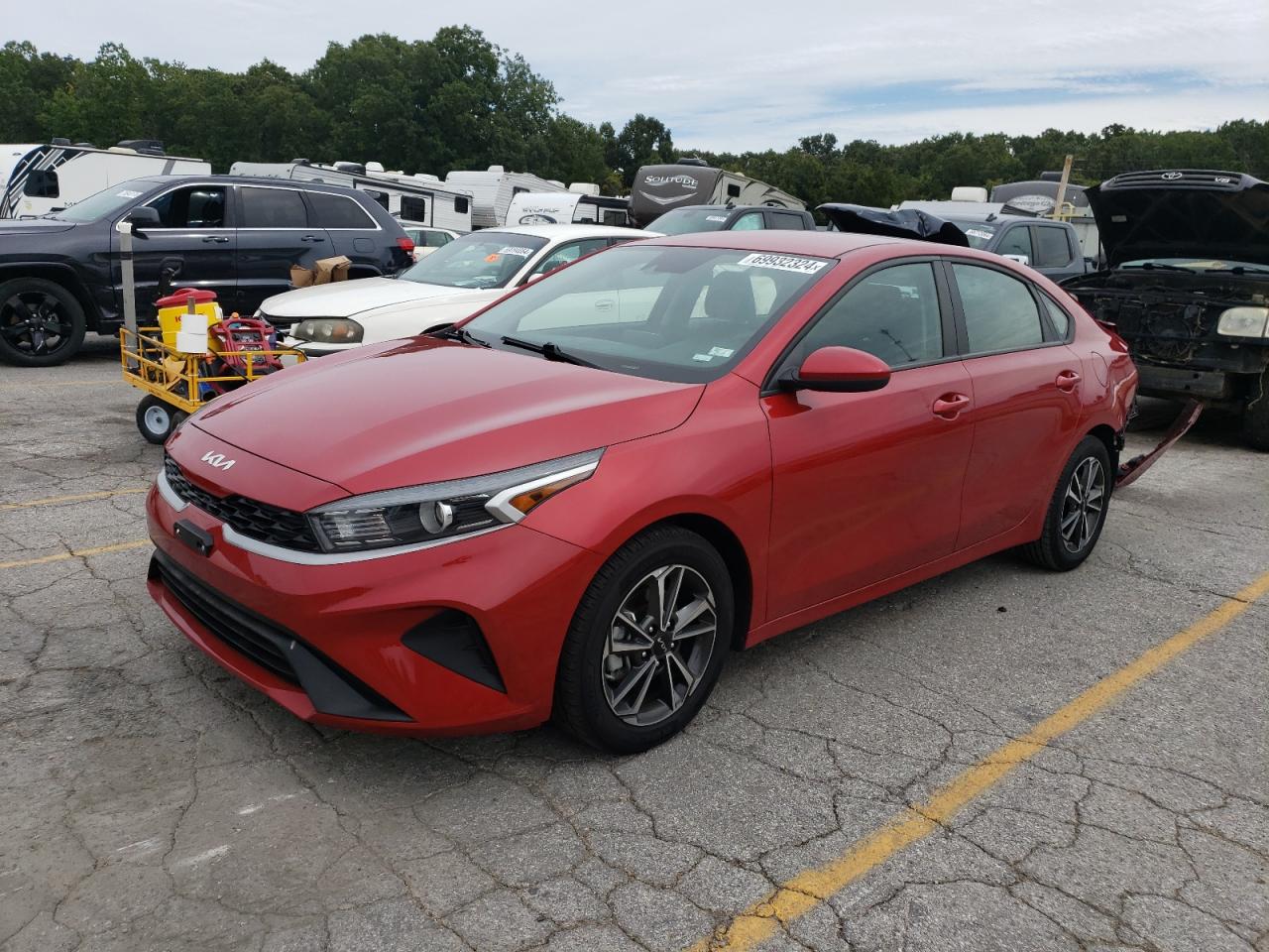 Lot #2926332410 2022 KIA FORTE FE