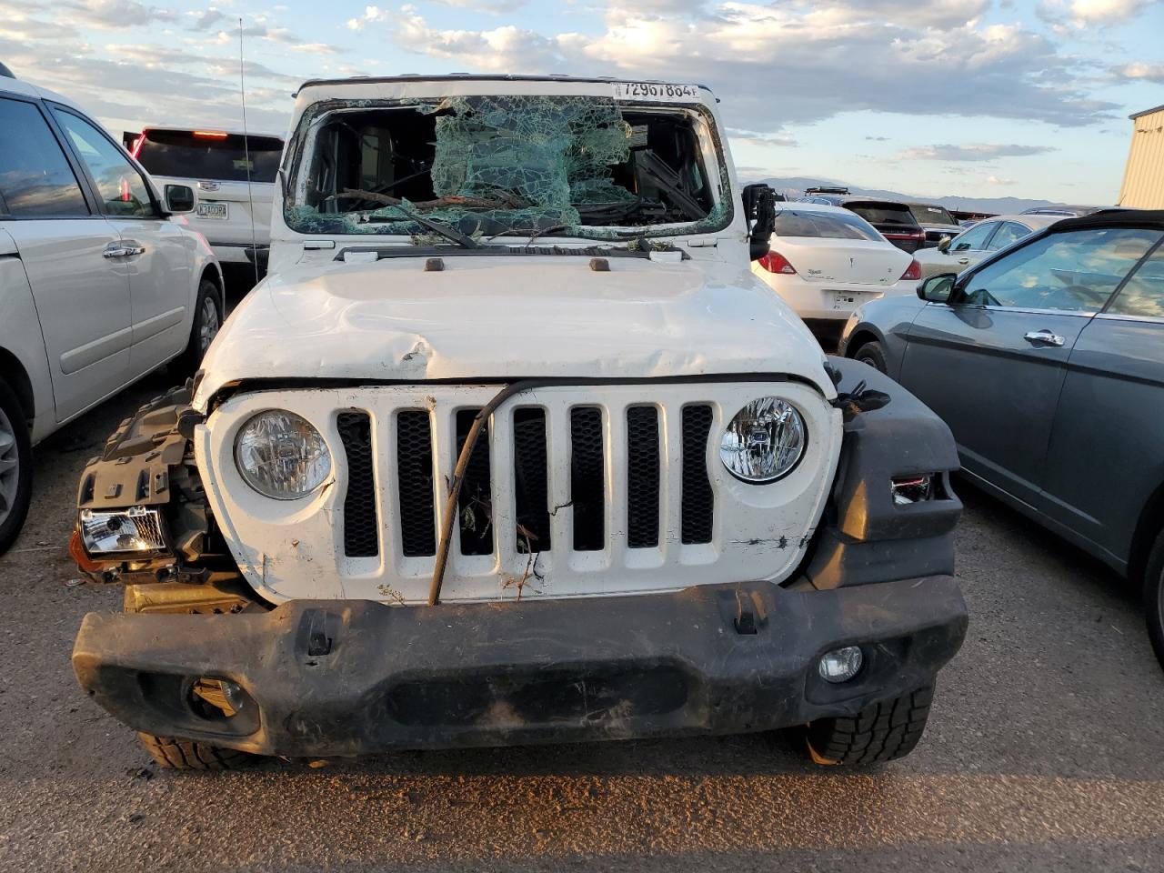 Lot #2974377451 2021 JEEP WRANGLER U