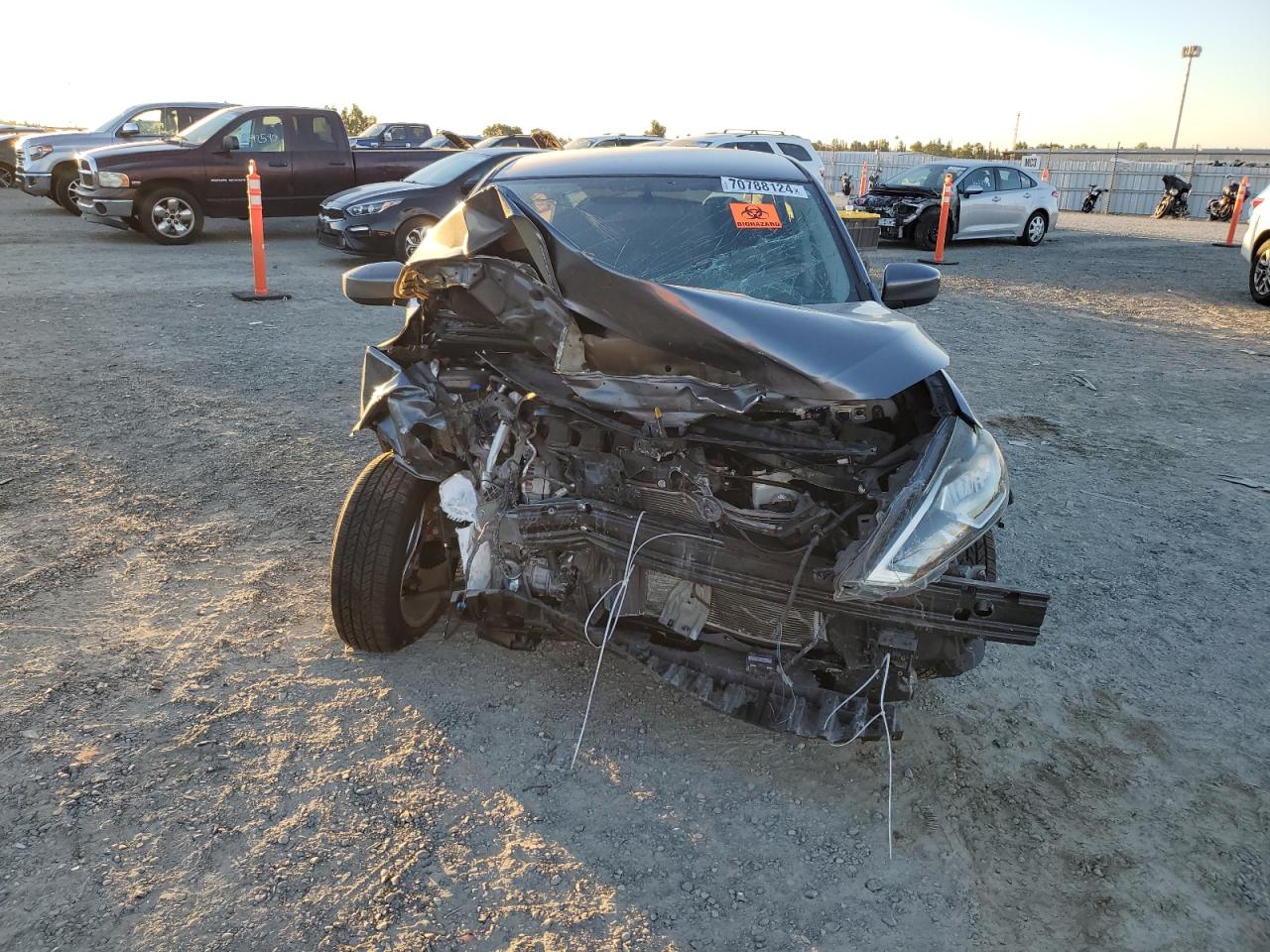 Lot #2874659119 2019 NISSAN SENTRA S