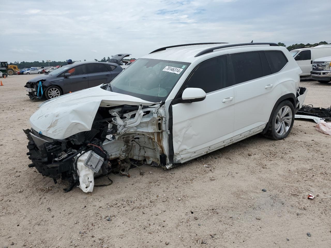 Lot #2937862836 2021 VOLKSWAGEN ATLAS SE