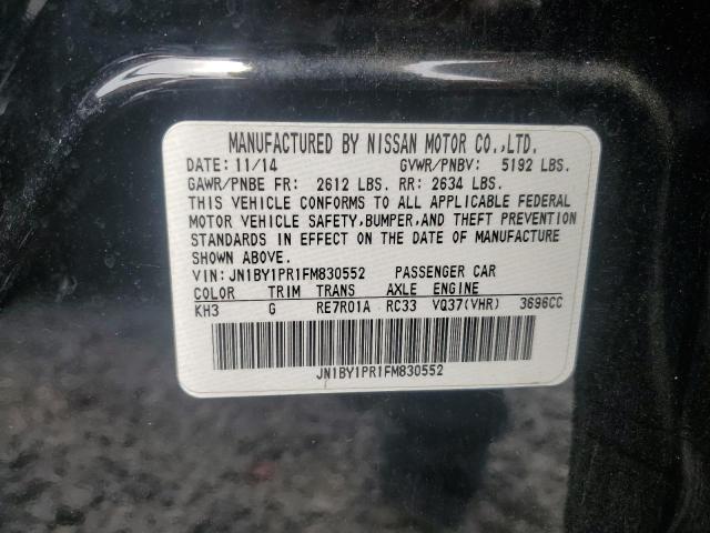 VIN JN1BY1PR1FM830552 2015 Infiniti Q70, L 3.7 no.13