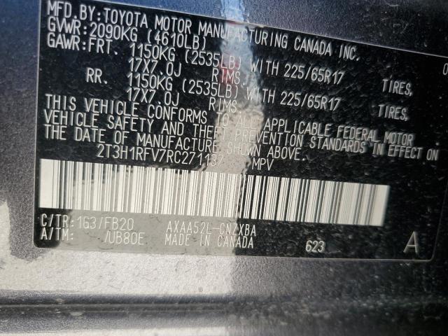 2024 TOYOTA RAV4 LE - 2T3H1RFV7RC271137