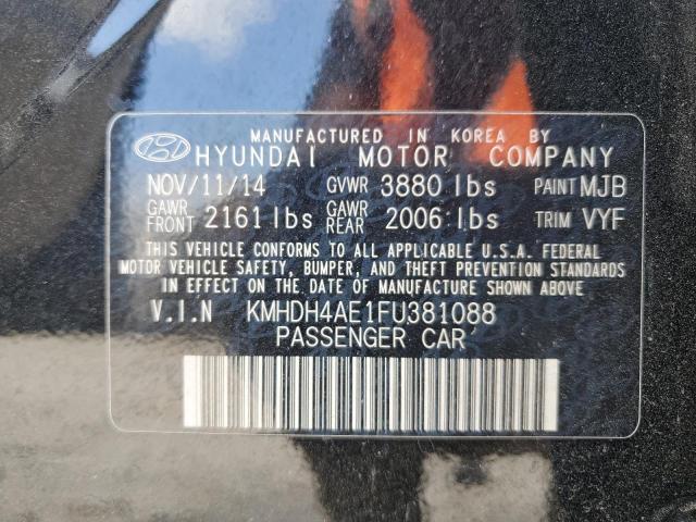 2015 HYUNDAI ELANTRA SE - KMHDH4AE1FU381088