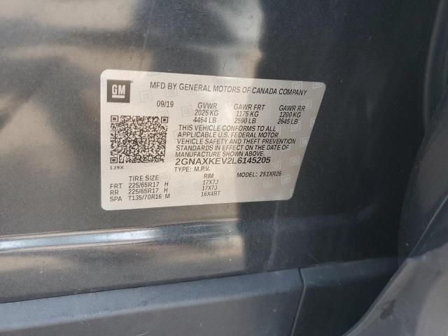 2020 CHEVROLET EQUINOX LT - 2GNAXKEV2L6145205