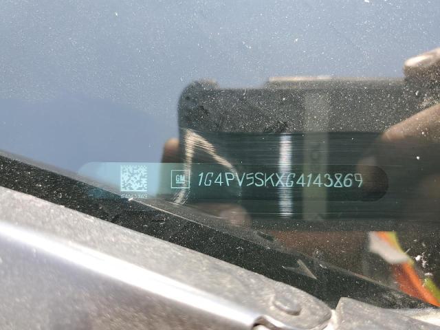 2016 BUICK VERANO 1SV - 1G4PV5SKXG4143869