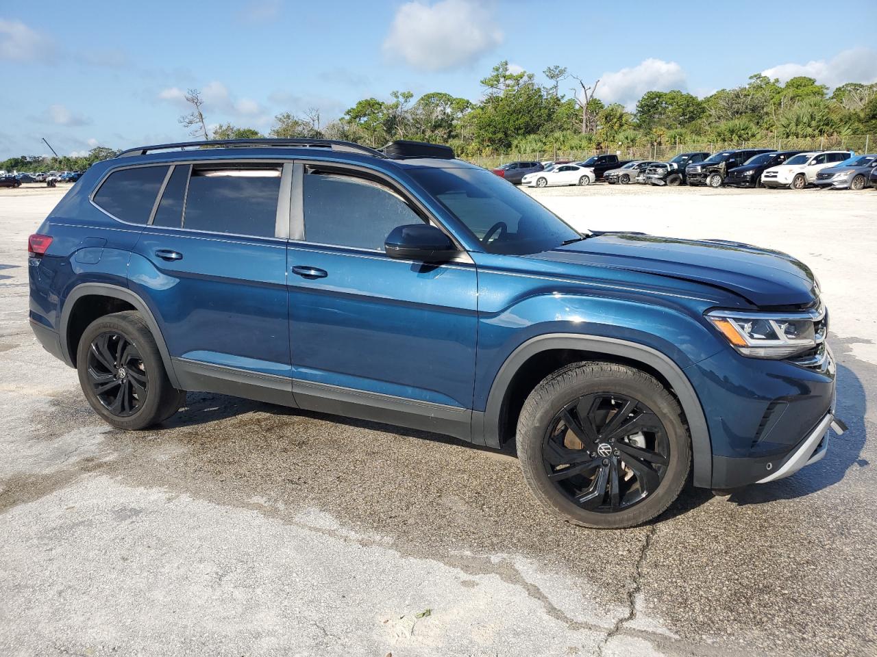 Lot #2959549730 2022 VOLKSWAGEN ATLAS SE