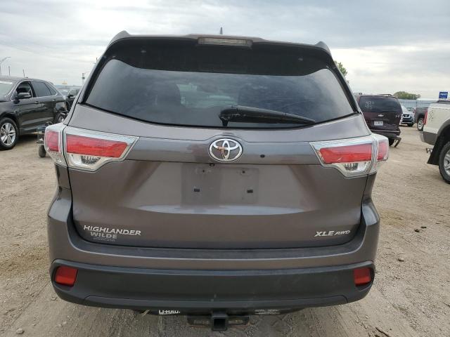 VIN 5TDJKRFHXFS096466 2015 Toyota Highlander, Xle no.6