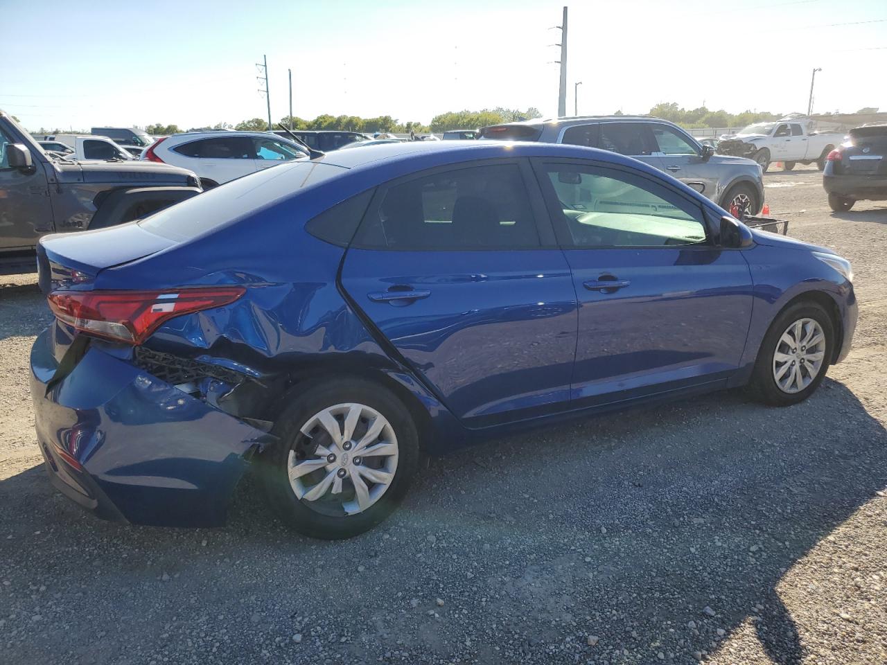 Lot #2953145722 2021 HYUNDAI ACCENT SE