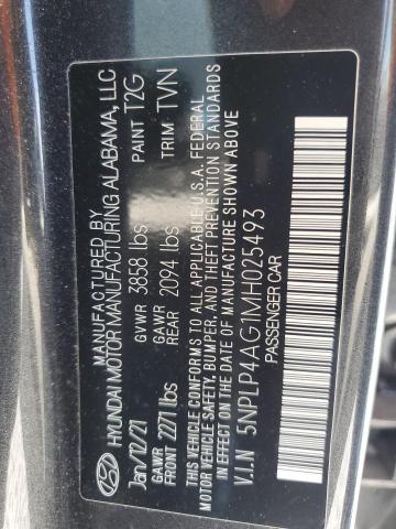 2021 HYUNDAI ELANTRA LI - 5NPLP4AG1MH025493
