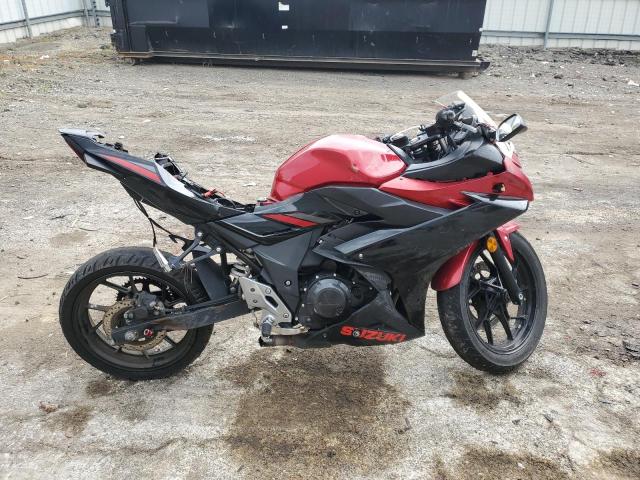 SUZUKI GSX250R M 2019 red  gas LC6DN11A3K1100151 photo #1