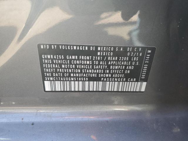 2016 VOLKSWAGEN GOLF SPORT - 3VWC17AUXGM518559
