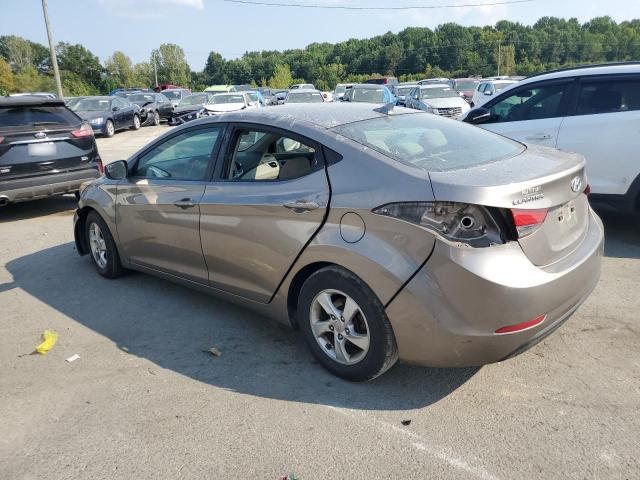 HYUNDAI ELANTRA SE 2014 brown sedan 4d gas 5NPDH4AE3EH529836 photo #3