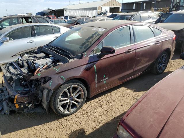 VIN 3FA6P0LU8HR230309 2017 Ford Fusion, Se Hybrid no.1