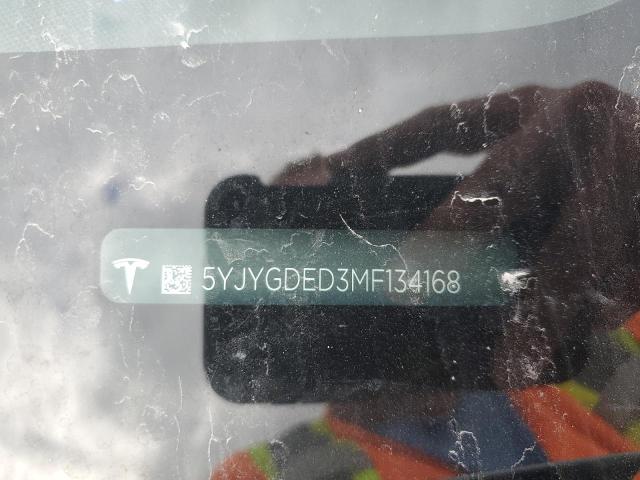 2021 TESLA MODEL Y - 5YJYGDED3MF134168