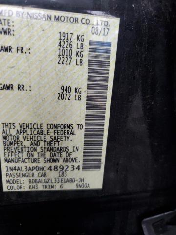2017 NISSAN ALTIMA 2.5 - 1N4AL3AP0HC489234