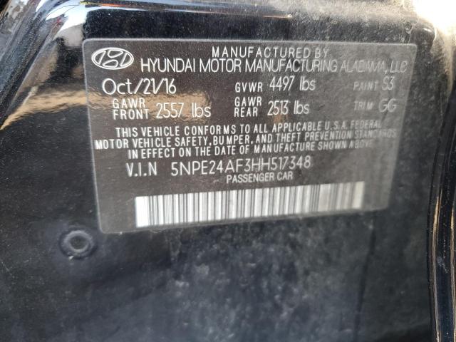 2017 HYUNDAI SONATA SE - 5NPE24AF3HH517348