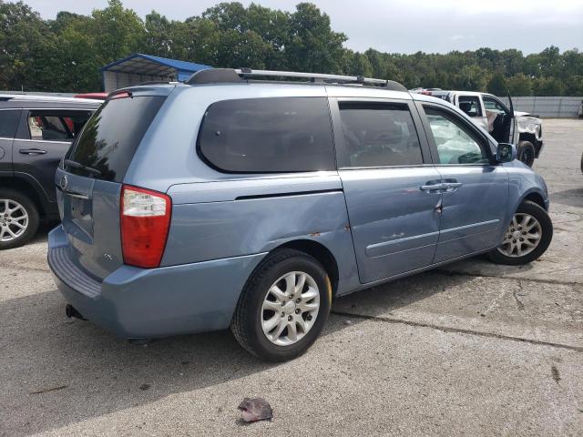 KIA SEDONA EX 2006 blue sports v gas KNDMB233X66077896 photo #4