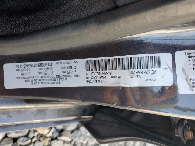 2015 CHRYSLER 200 LIMITE - 1C3CCCAB1FN546795
