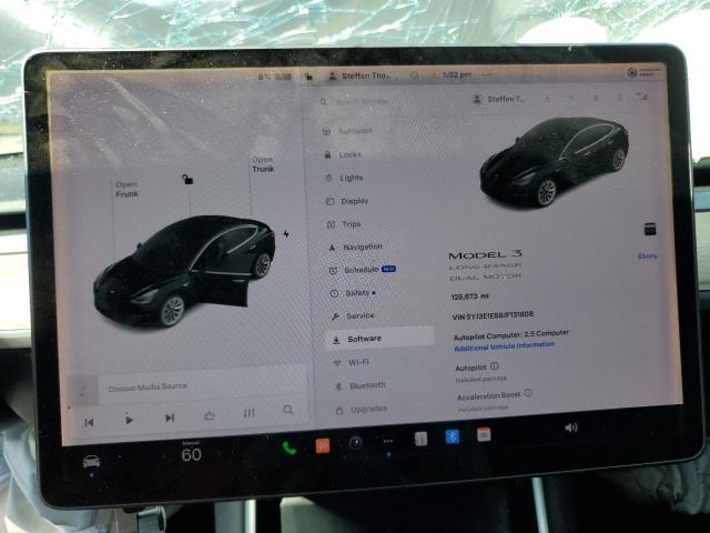 VIN 5YJ3E1EB8JF131808 2018 TESLA MODEL 3 no.9