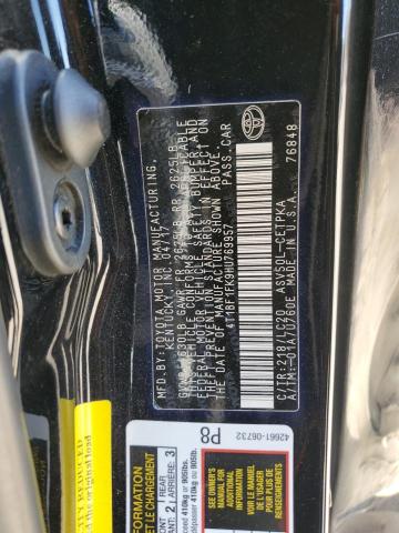 2017 TOYOTA CAMRY LE - 4T1BF1FK9HU769957