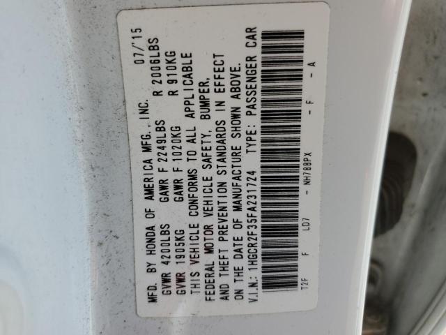 2015 HONDA ACCORD LX - 1HGCR2F35FA231724