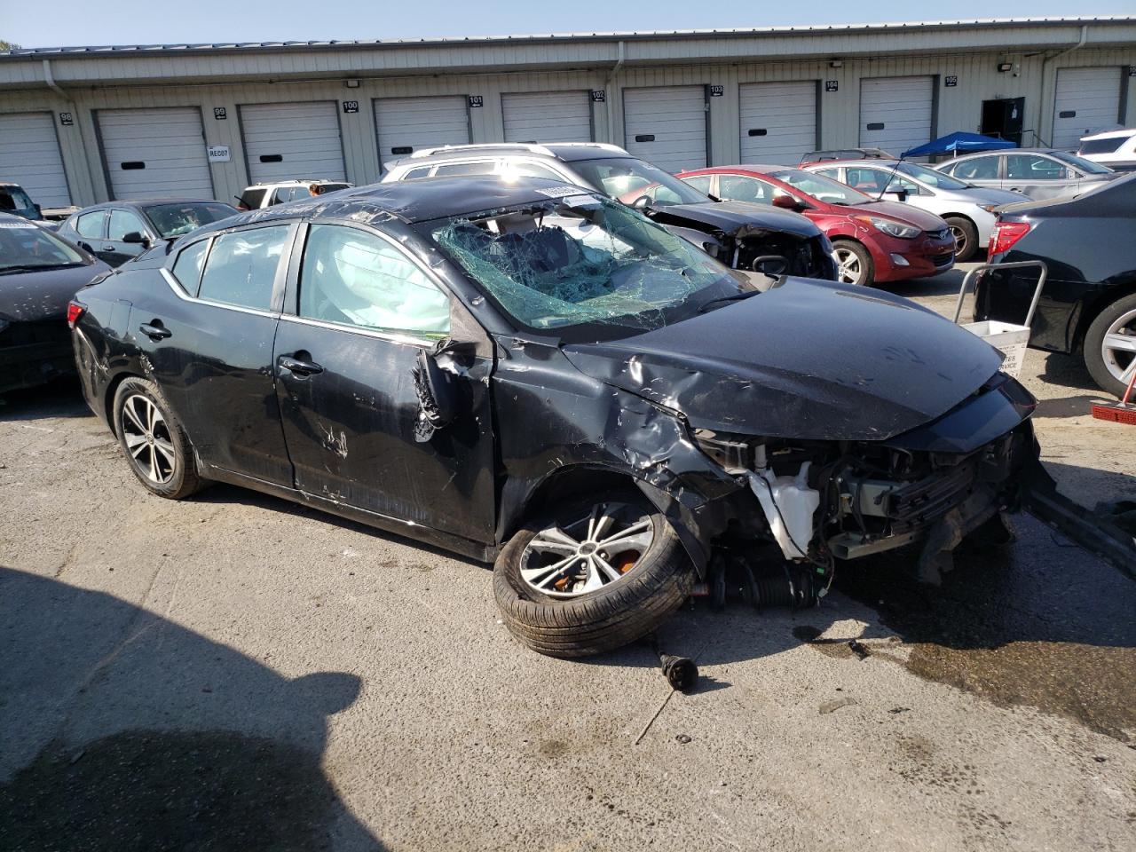 Lot #2893087746 2021 NISSAN SENTRA SV