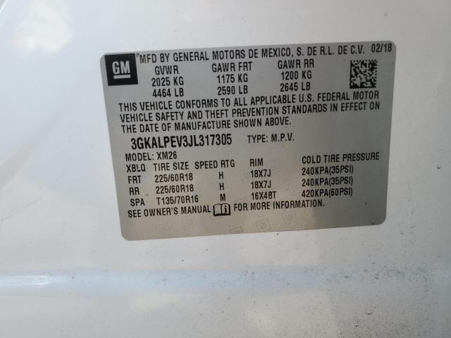2018 GMC TERRAIN SL - 3GKALPEV3JL317305